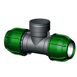 Тройник 90*2 1/2В*90 Irritec - фото 15906