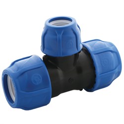 Тройник переходной 40*32*40  BLUE Poelsan - фото 27566